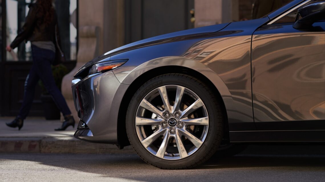 2026 MAZDA3 Sedan wheel side angle