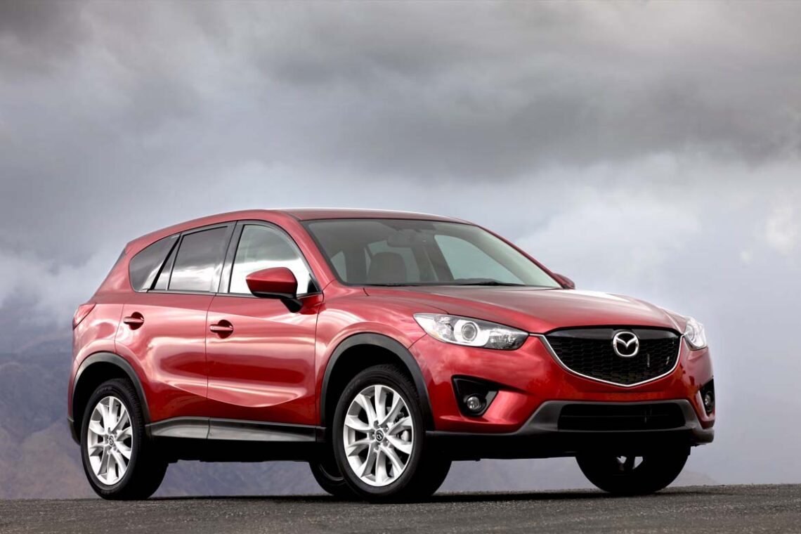 Red 2013 MAZDA CX-5